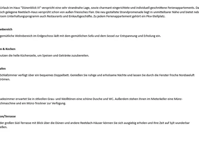 Apartman Duenenblick Iii - Duenenstr 7, App 1 *